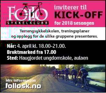 Kick off og bruktmarked
